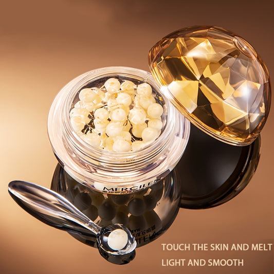 Mercilen Reorganized Collagen Strengthening Eye Cream - Alcohol-Free, Hydrating Formula with Glycerol & Plant-Based Squalane, Ideal for All Skin Types, Promotes Skin Elasticity & Appearance, Eye Care | Revitalizing Cream | Al