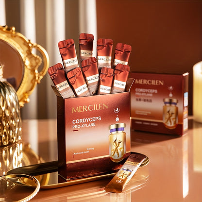 MERCILEN Centella Asiatica & Zinc Code Phototherapy Mask - 2-in-1 Deep Hydration, Firming & Lifting, Alcohol-Free, Light Beige Tightening & Moisturizing for Dry Cracked Light Beige, Sensitive Light Beige, Face & Neck, Skincar