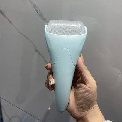 Large Ice Roller/Massager Facial Cooling Beauty Tool, Ice Roller for Face And Eye, Athome Spa, Skincare Routine, Handheld Massager, Ergonomic Grip, Durable Material, Smooth Rolling, Cold Tool, Skincare Device, Skincare Enthus