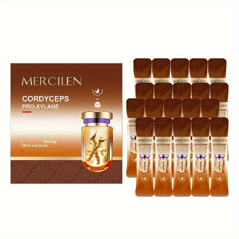 MERCILEN Centella Asiatica & Zinc Code Phototherapy Mask - 2-in-1 Deep Hydration, Firming & Lifting, Alcohol-Free, Light Beige Tightening & Moisturizing for Dry Cracked Light Beige, Sensitive Light Beige, Face & Neck, Skincar