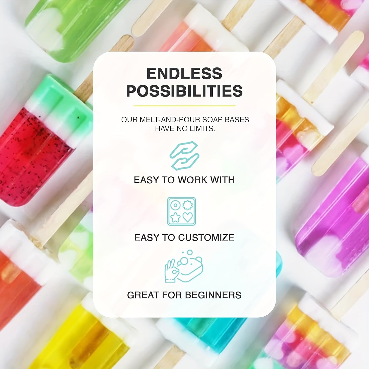 [Natural Moisturizing Soap Base] Moisturizing 1LB Glycerin Soap Base - Natural Olive Oil, SLS/SLES Free, Perfect for DIY Handmade Soaps & Skincare