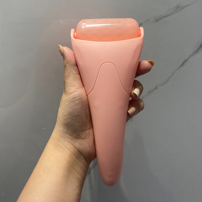 Large Ice Roller/Massager Facial Cooling Beauty Tool, Ice Roller for Face And Eye, Athome Spa, Skincare Routine, Handheld Massager, Ergonomic Grip, Durable Material, Smooth Rolling, Cold Tool, Skincare Device, Skincare Enthus