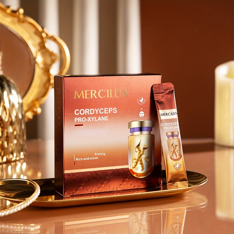 MERCILEN Centella Asiatica & Zinc Code Phototherapy Mask - 2-in-1 Deep Hydration, Firming & Lifting, Alcohol-Free, Light Beige Tightening & Moisturizing for Dry Cracked Light Beige, Sensitive Light Beige, Face & Neck, Skincar