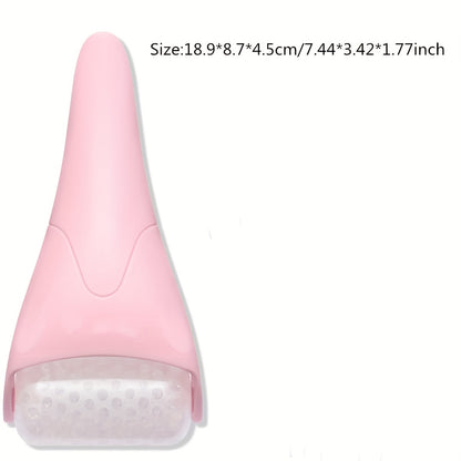 Large Ice Roller/Massager Facial Cooling Beauty Tool, Ice Roller for Face And Eye, Athome Spa, Skincare Routine, Handheld Massager, Ergonomic Grip, Durable Material, Smooth Rolling, Cold Tool, Skincare Device, Skincare Enthus