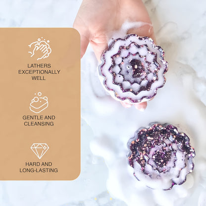 [Natural Moisturizing Soap Base] Moisturizing 1LB Glycerin Soap Base - Natural Olive Oil, SLS/SLES Free, Perfect for DIY Handmade Soaps & Skincare